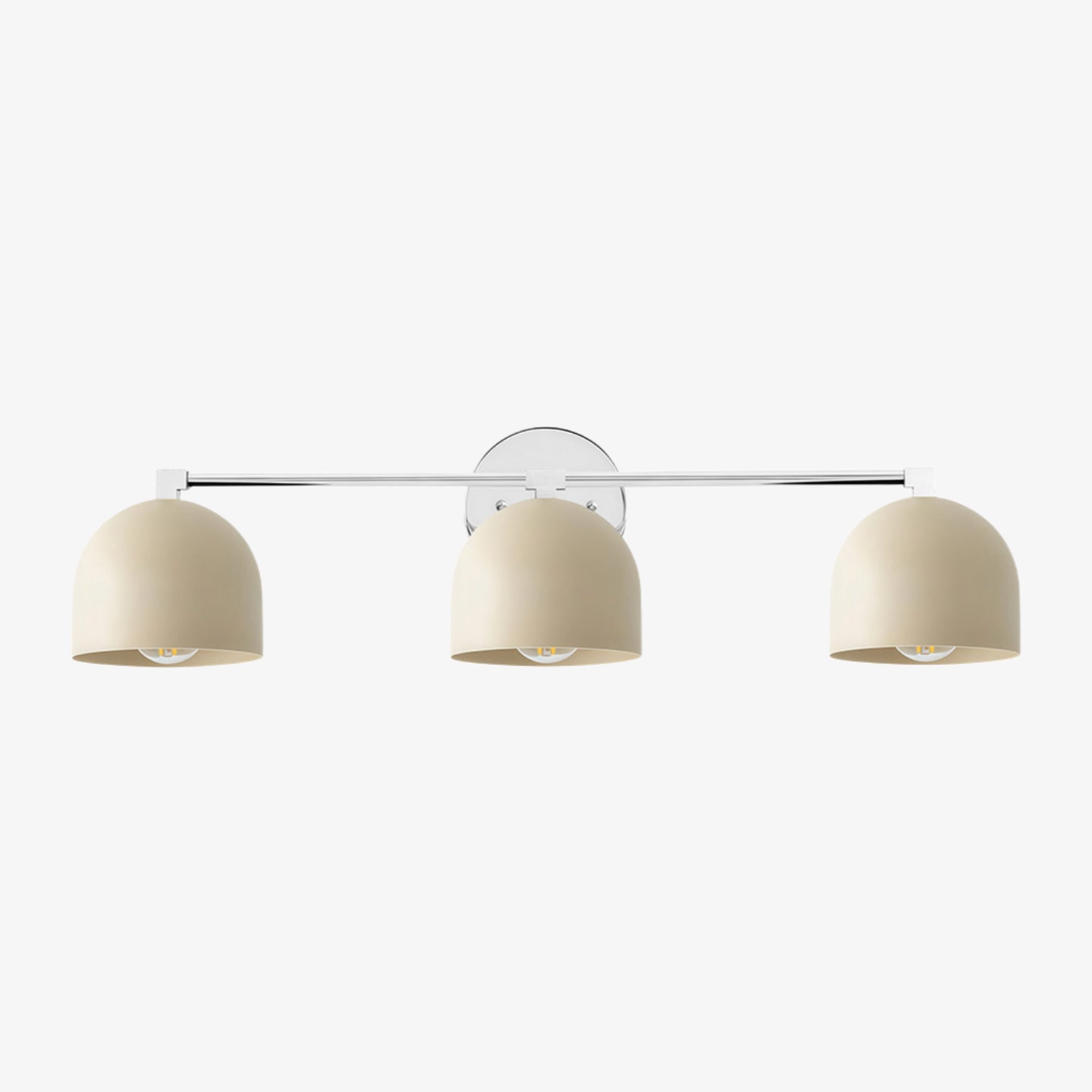 Chroma Dome Brass Wall Sconce Modern Bathroom