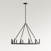 Lodge Chandelier Metal