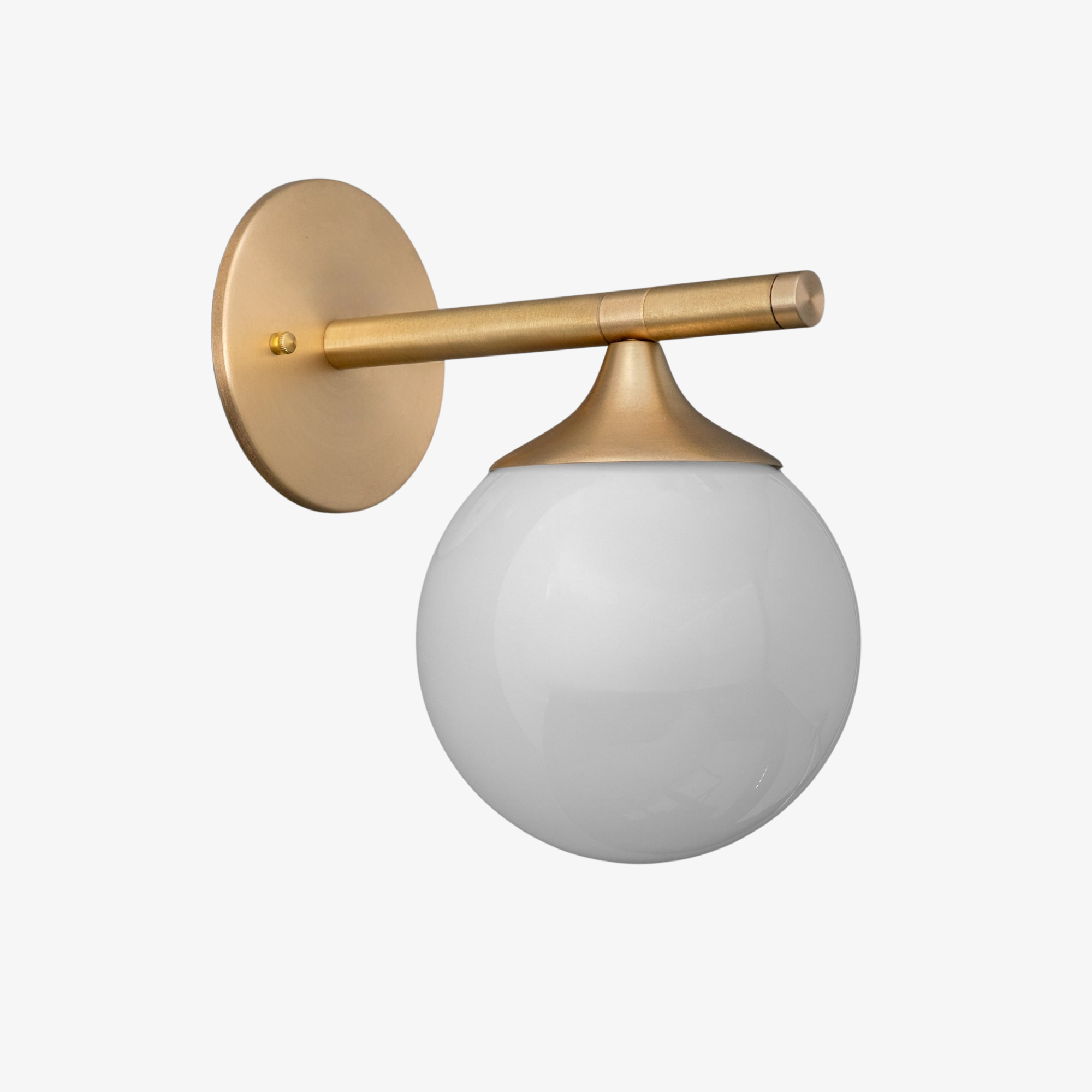 Pearl Glass Wall Sconce Modern Hallway