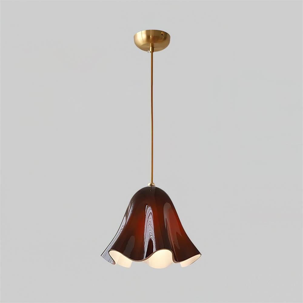 Musa Artistic Glass Modern Bloom Inspired Ceiling Lamp