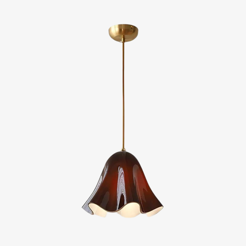 Musa Artistic Glass Modern Bloom Inspired Ceiling Lamp
