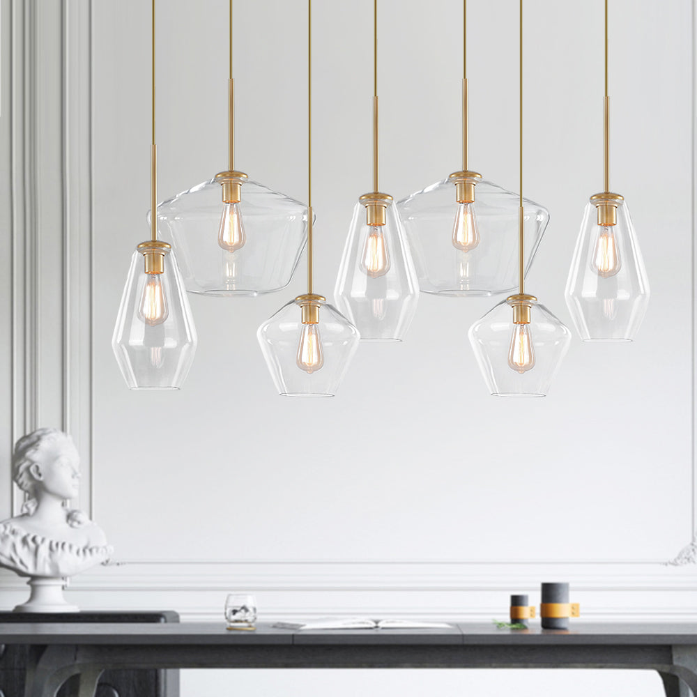 Loriva Modern Metal Glass Pendant Lighting
