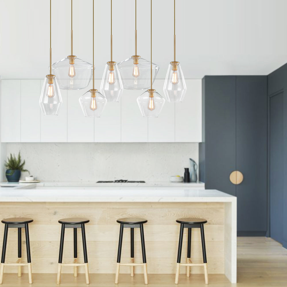 Loriva Modern Metal Glass Pendant Lighting