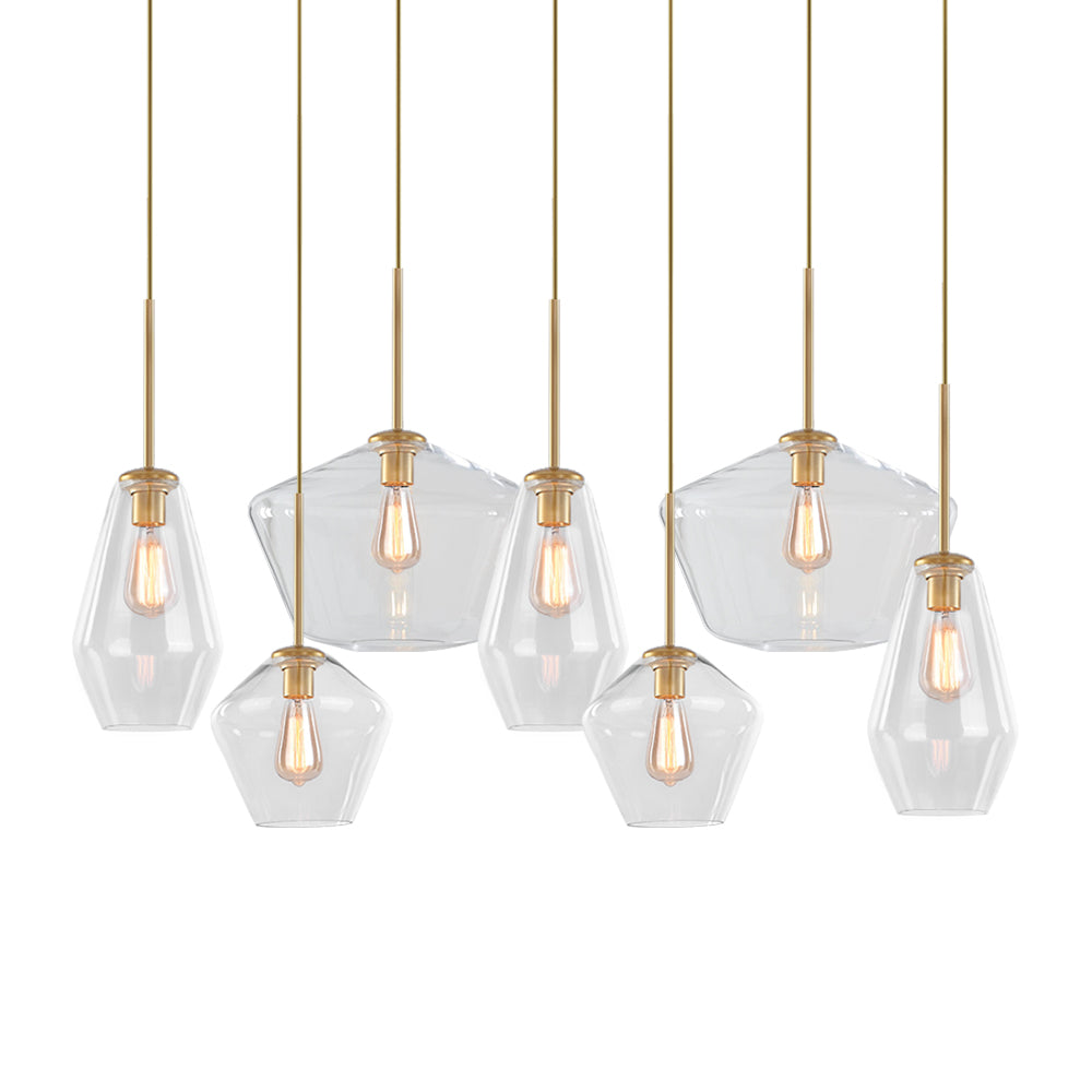 Loriva Modern Metal Glass Pendant Lighting