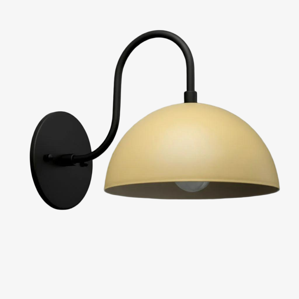 Disc Wall Sconce Metal Modern Vintage Hallway