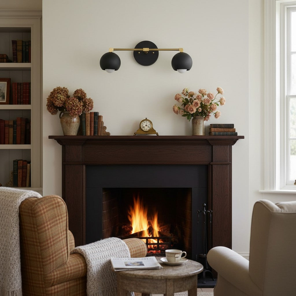 Chroma Globe Wall Sconce Bathroom Light