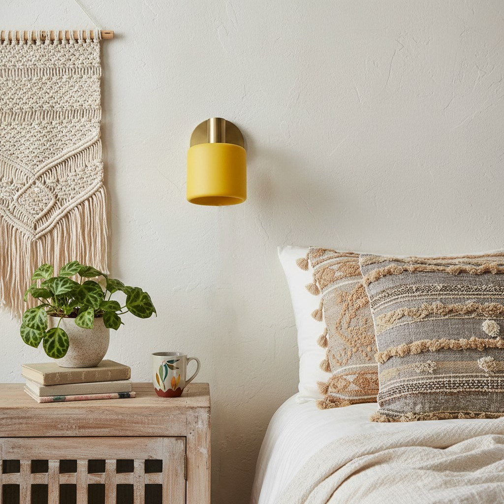 Kiln Porcelain Metal Wall Sconce