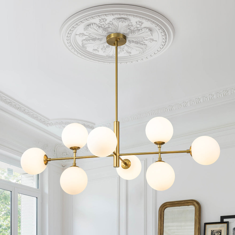 Glorioso Linear Glass Chandelier 