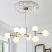 Glorioso Linear Glass Chandelier 