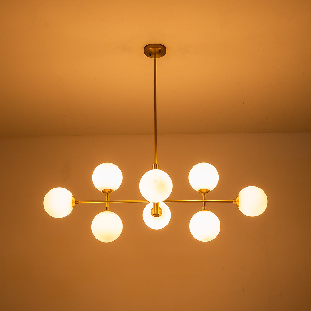 Glorioso Linear Glass Chandelier 
