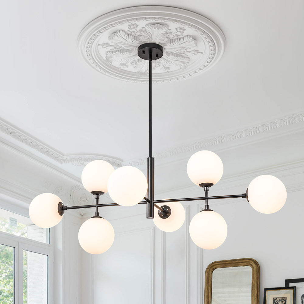 Glorioso Linear Glass Chandelier 