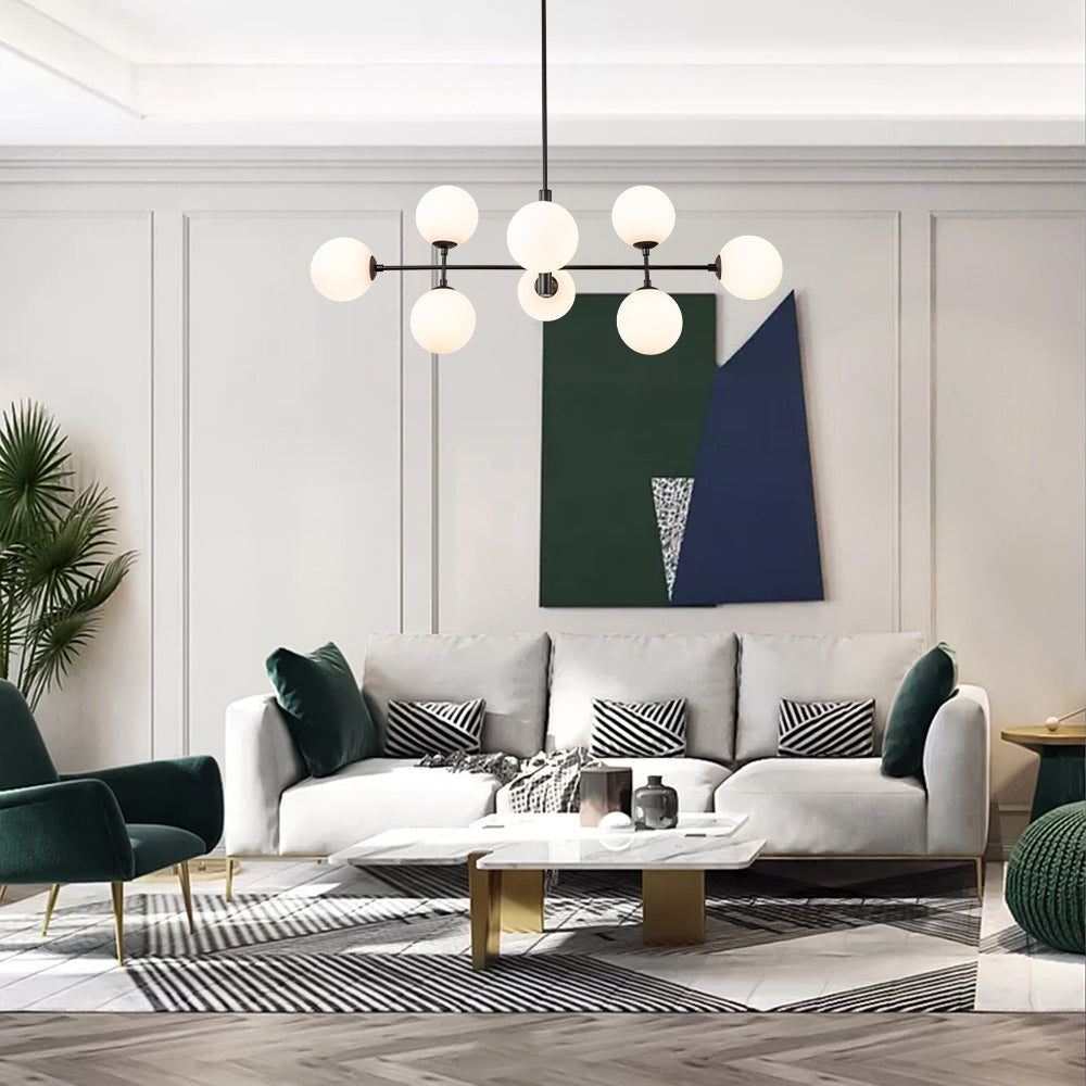 Glorioso Linear Glass Chandelier 