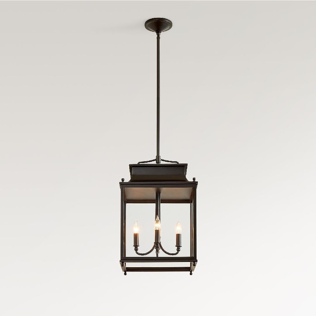 Guard Outdoor Brass Metal Pendant Light