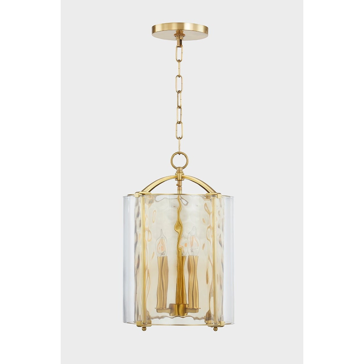 Phoenix Glass Lantern Pendant