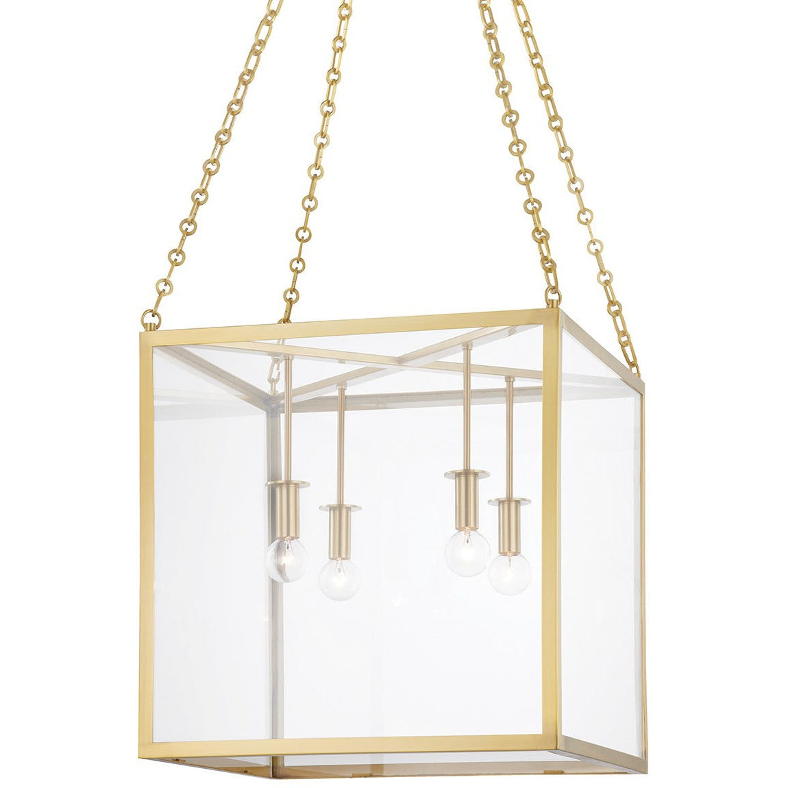 Quentin Brass Lantern Pendant