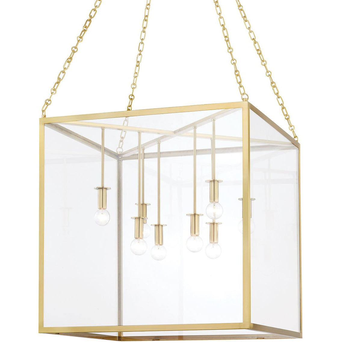 Quentin Brass Lantern Pendant