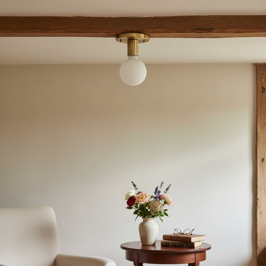 Pearl Glass Minimalist Wall Sconce Any Room