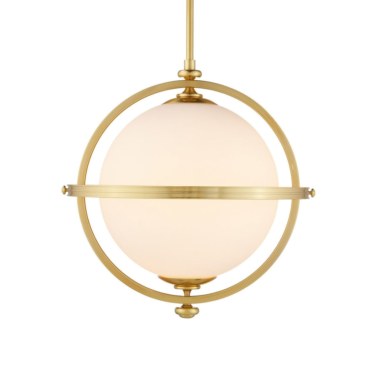 Demi Modern Ring Globe Pendant