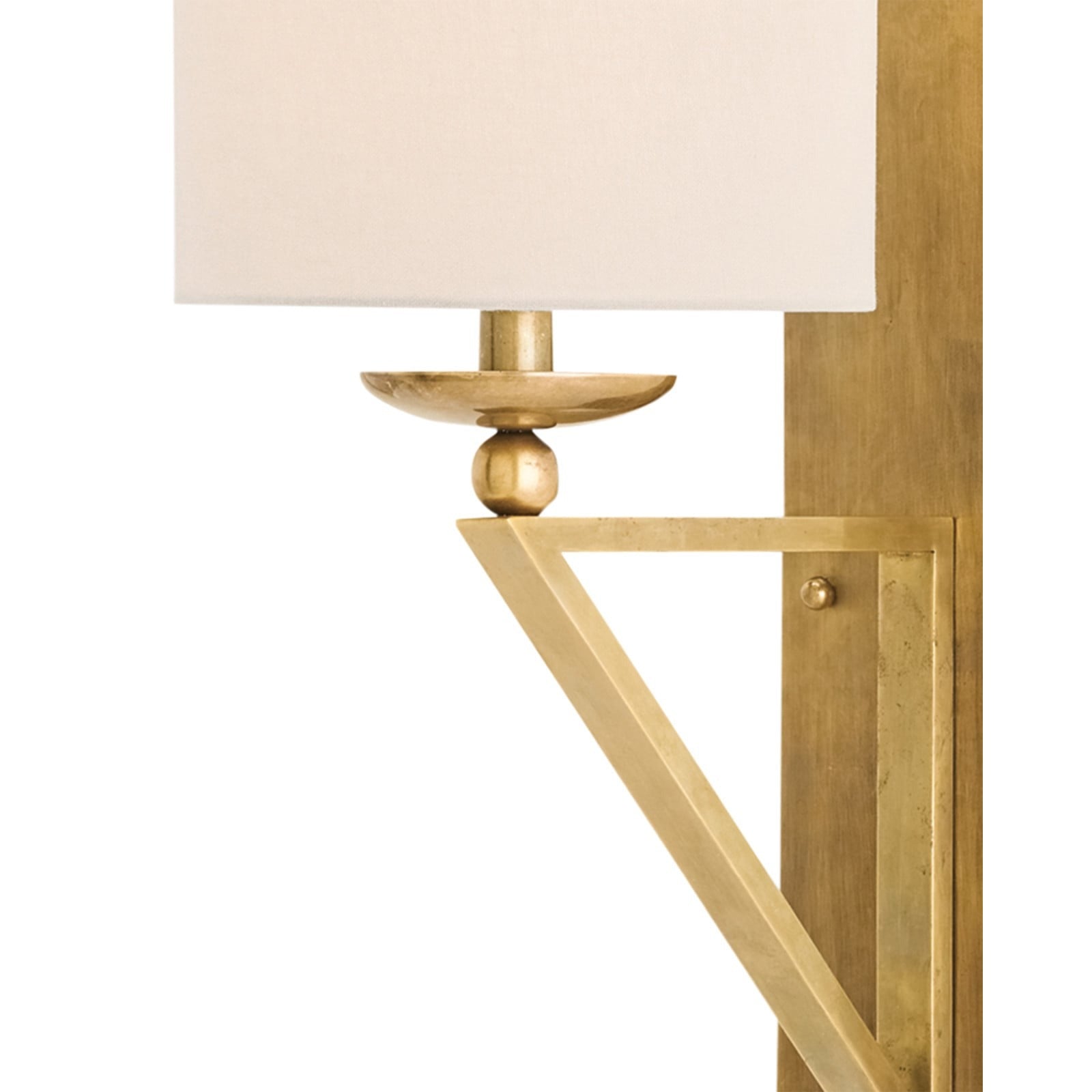 Eleanor Brass Shade Wall Sconce