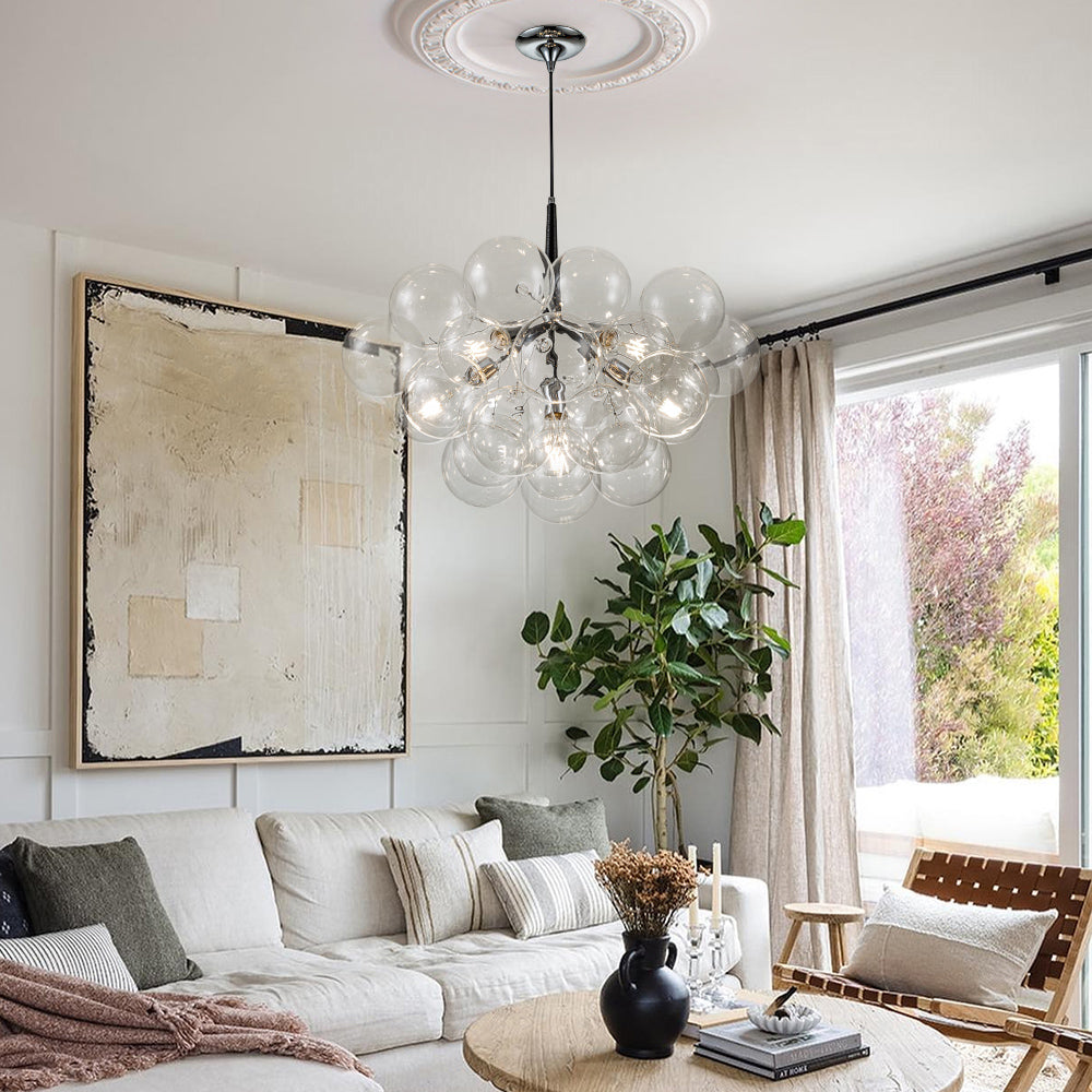Vesara Modern Glass Chandelier