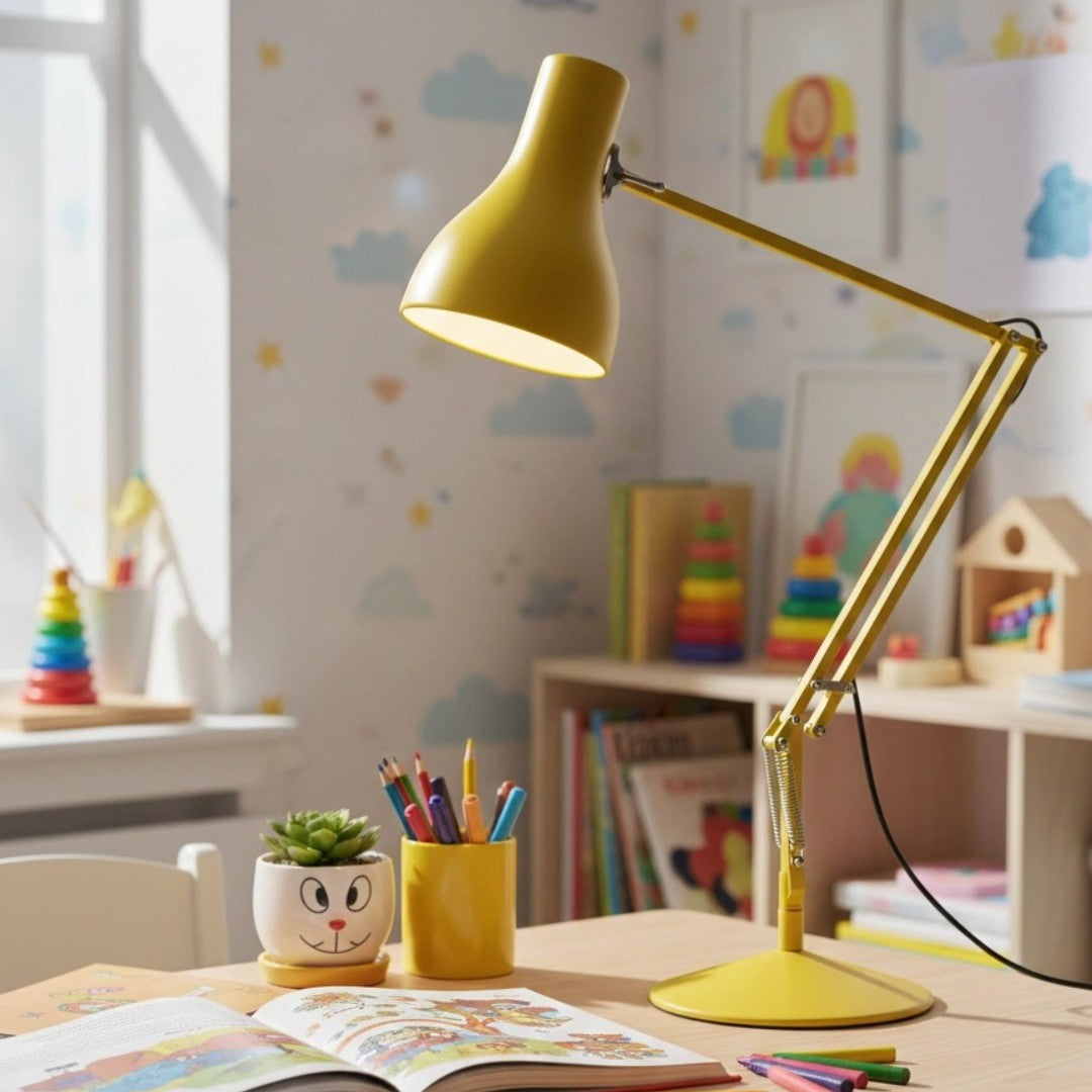 Archive Table Lamp Metal Construction Task