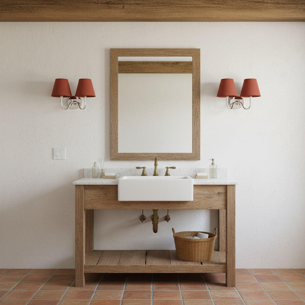 Grace Brass Linen Wall Lamp