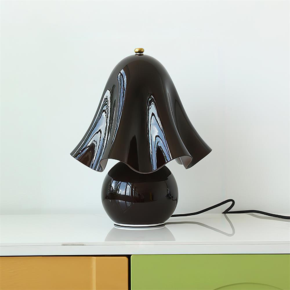 Musa Table Lamp Sculptural Bell Flower Bedroom