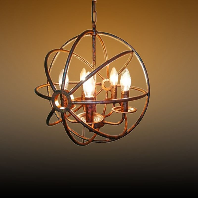 Epoch American Chandelier Metal Living Room Bedroom Restaurant - Letslighting