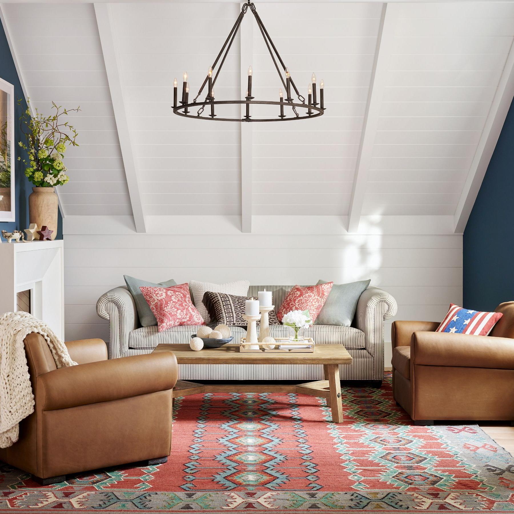 Lodge Chandelier Metal