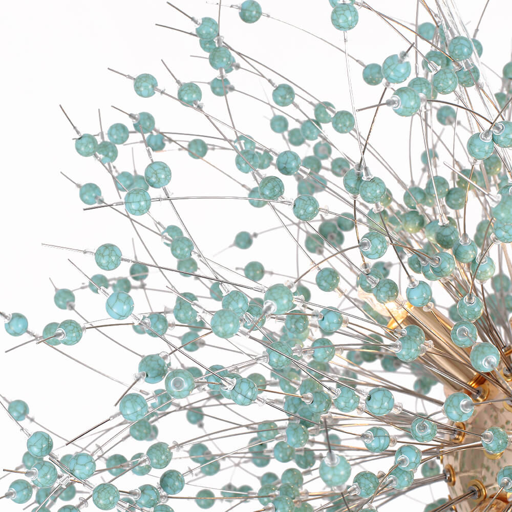 Sinke Modern Firework Metal Chandelier - Lamp Copper