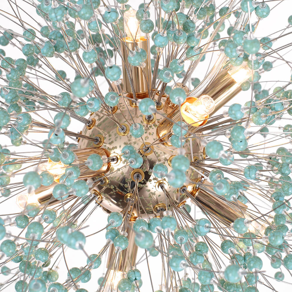 Sinke Modern Firework Metal Chandelier - Lamp Copper