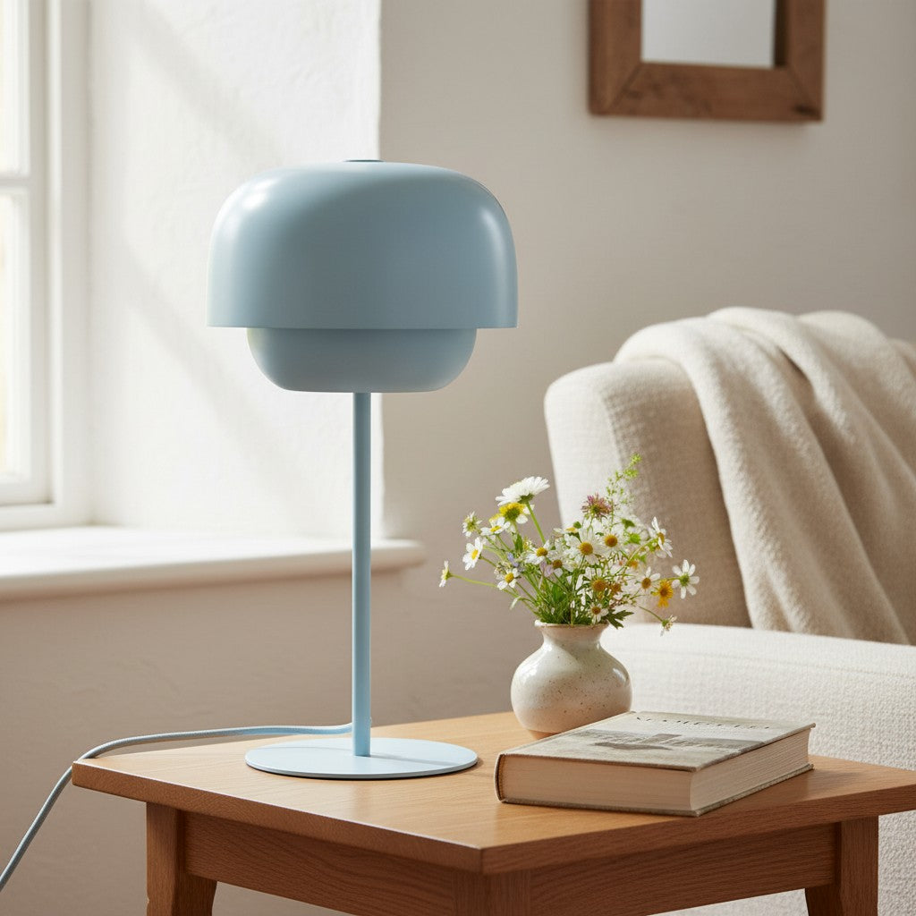 Orbit Contemporary Metal Dual Shade Lamp