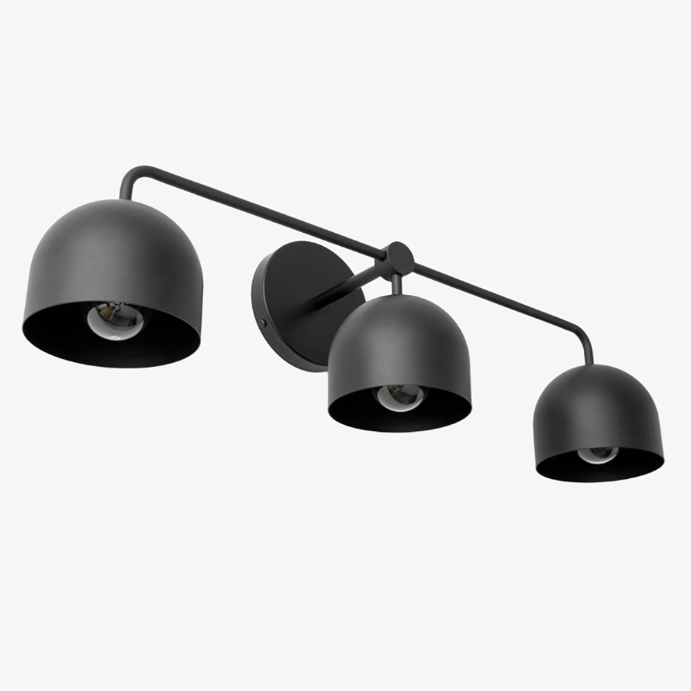 Chroma Brass White Wall Light Contemporary Living Room