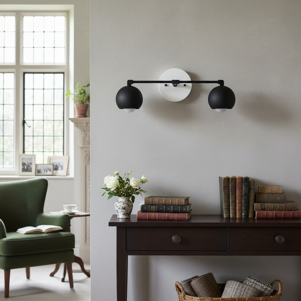 Chroma Globe Wall Sconce Bathroom Light