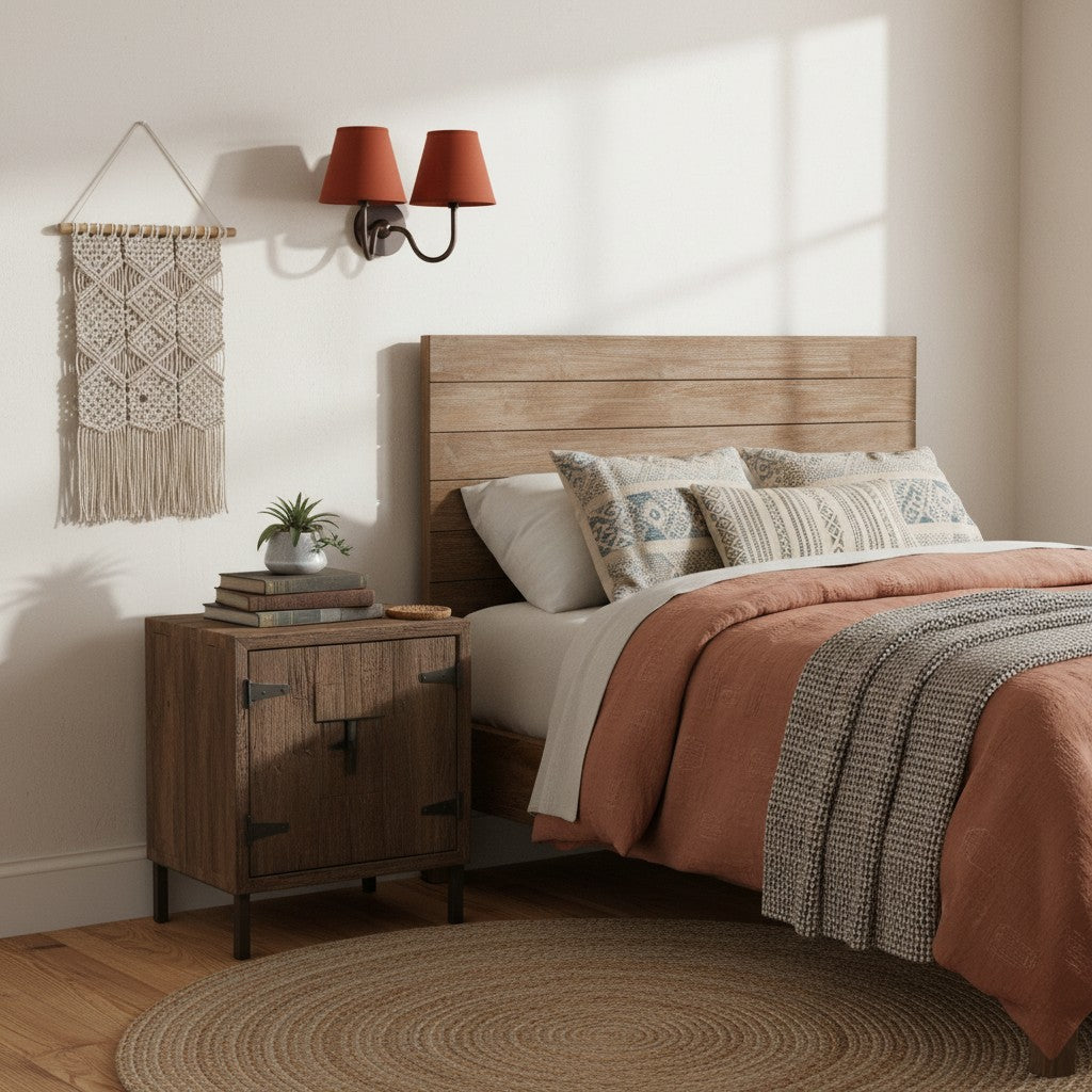 Grace Brass Linen Wall Lamp