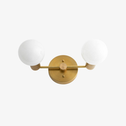 Pearl  Modern Brass Wall Sconce for Bathroom
