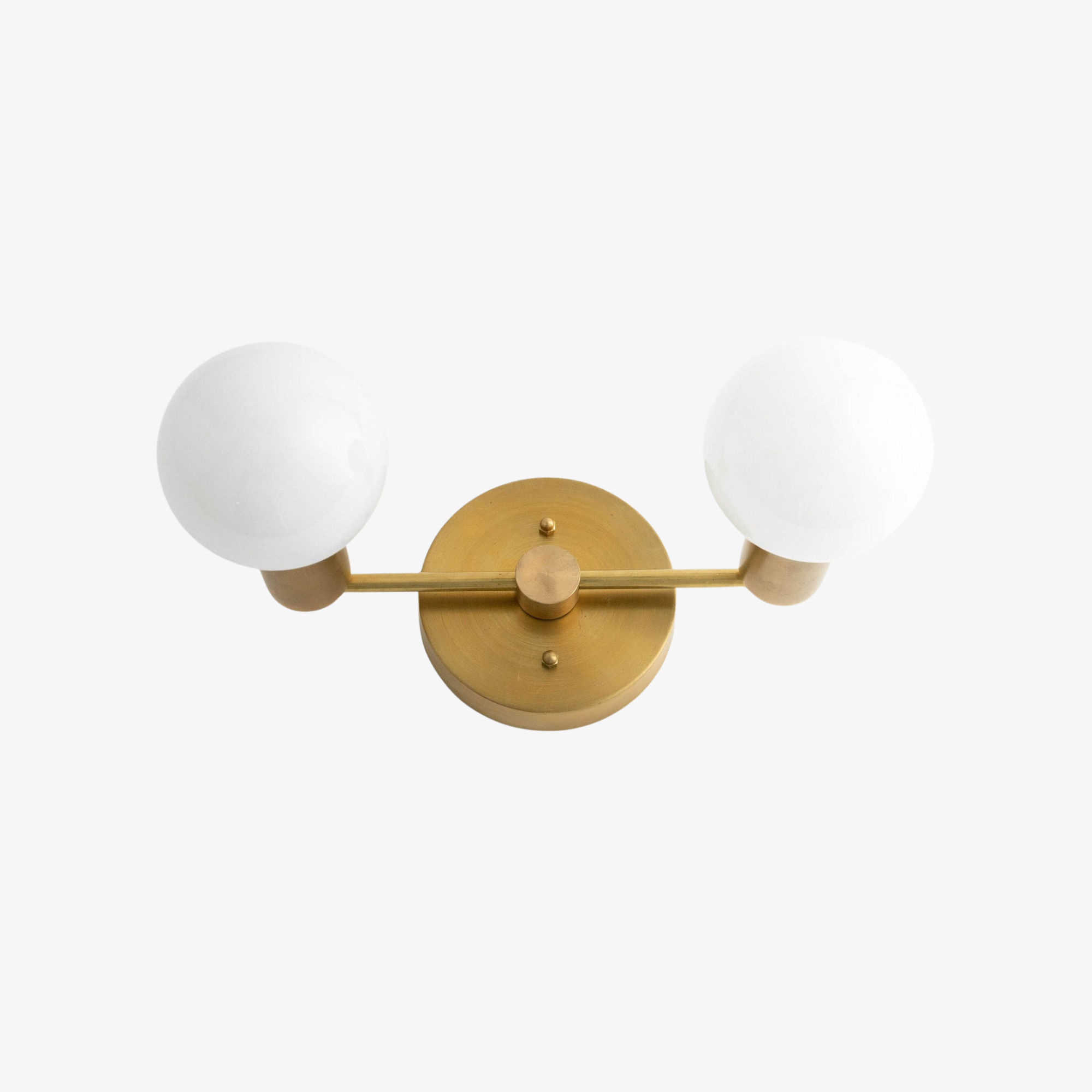 Pearl  Modern Brass Wall Sconce for Bathroom