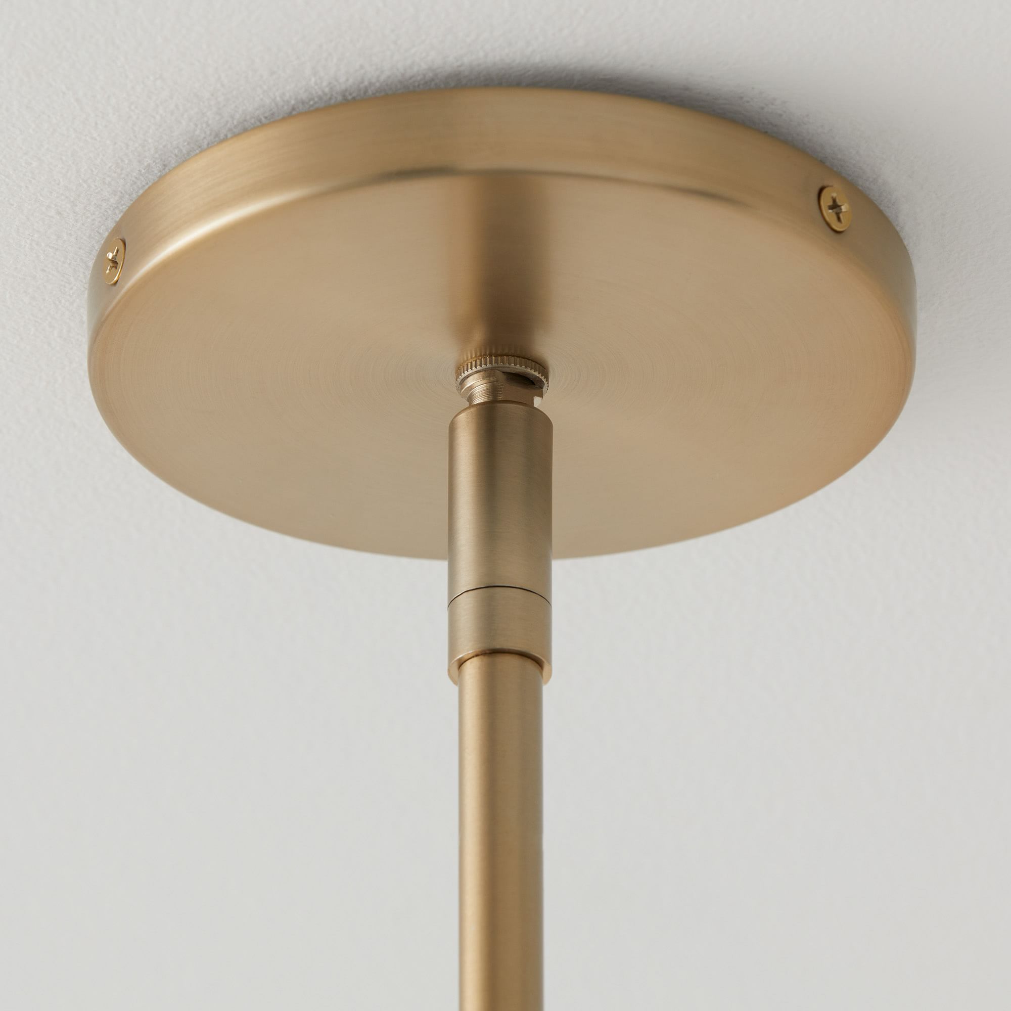 Vector Brass Fabric Chandelier
