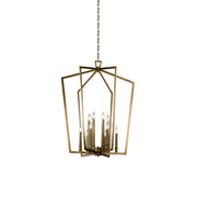 Abbotswell Traditional Modern Brass Chandelier