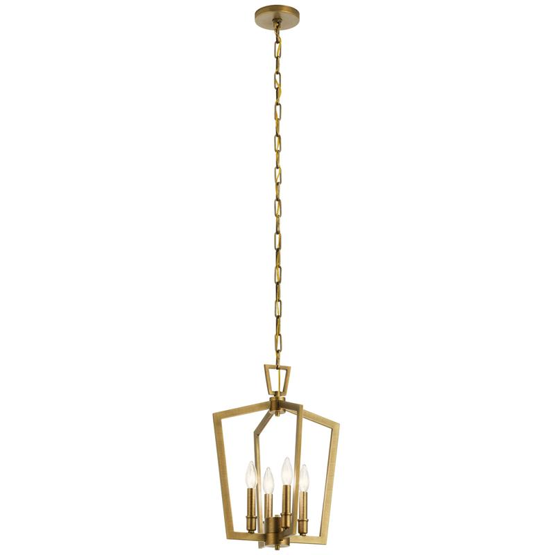 Abbotswell Traditional Modern Brass Chandelier