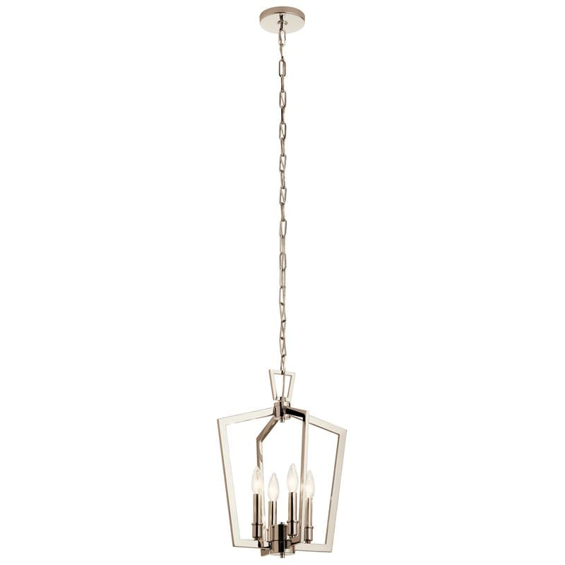 Abbotswell Traditional Modern Brass Chandelier
