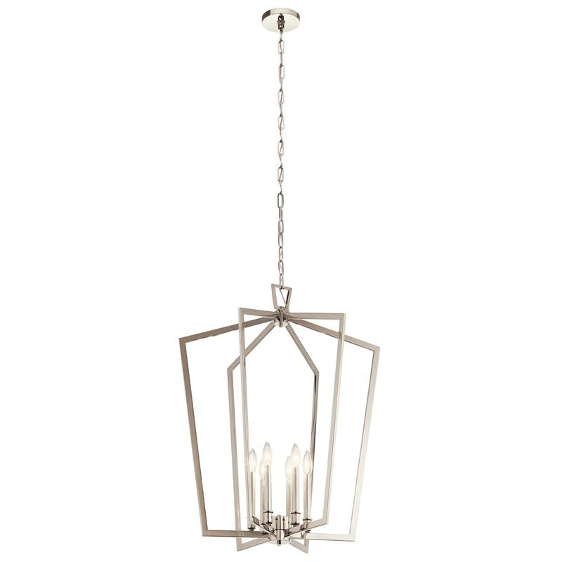Abbotswell Traditional Modern Brass Chandelier