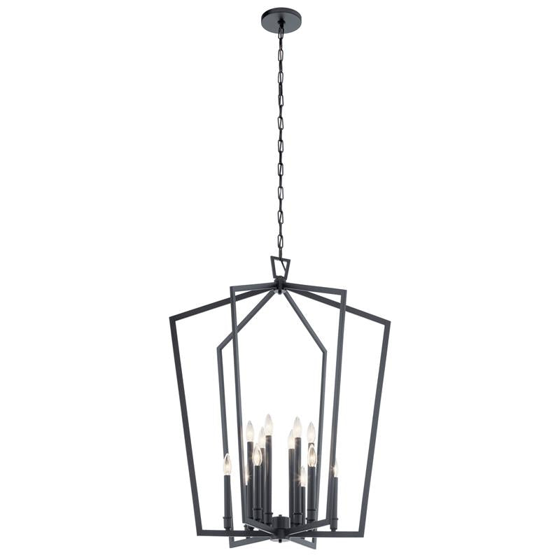 Abbotswell Traditional Modern Brass Chandelier