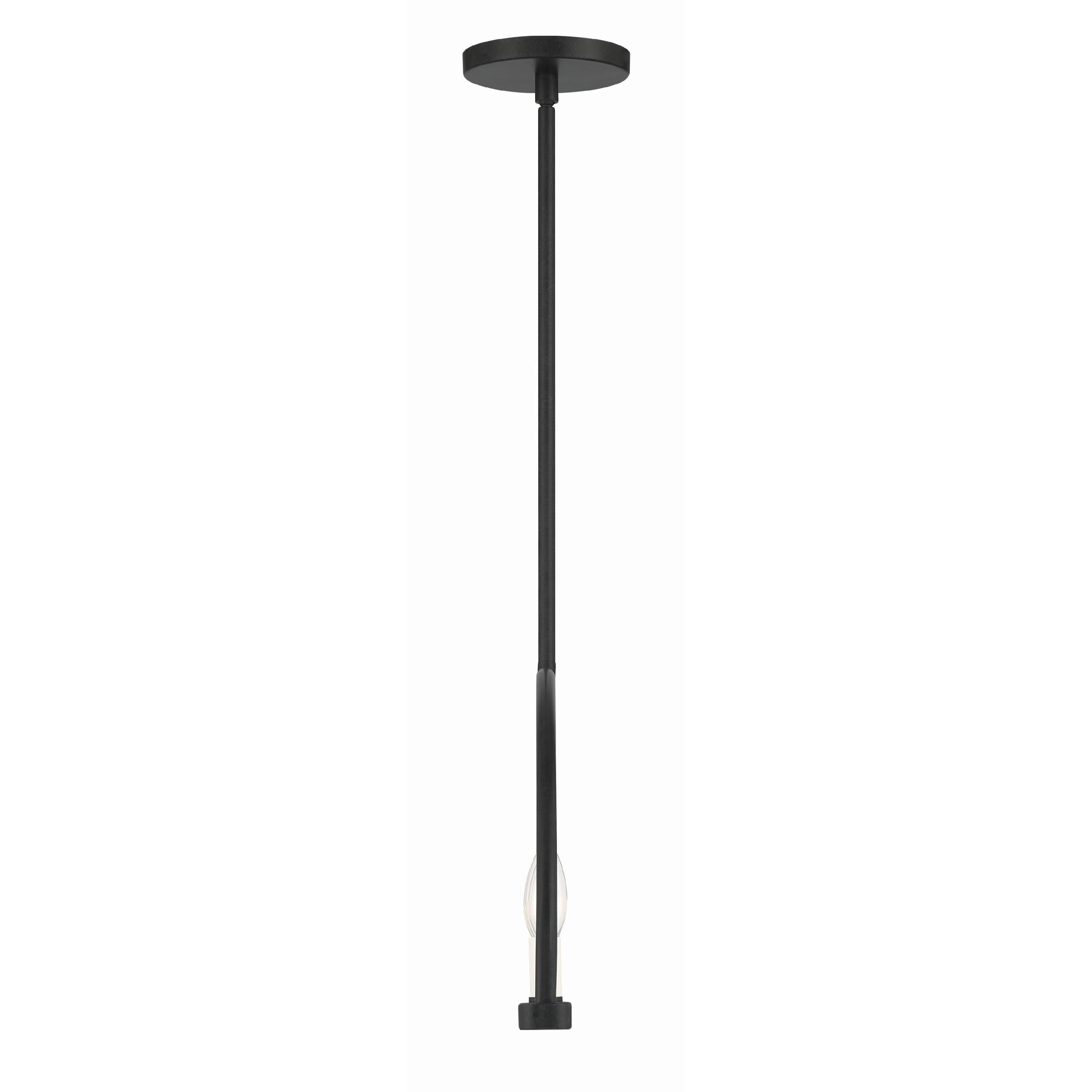 Abbott Linear Minimalist Metal Chandelier