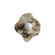 Abnormal Modern Minimalist Marble Glass Wall Lamp - Lamp Copper