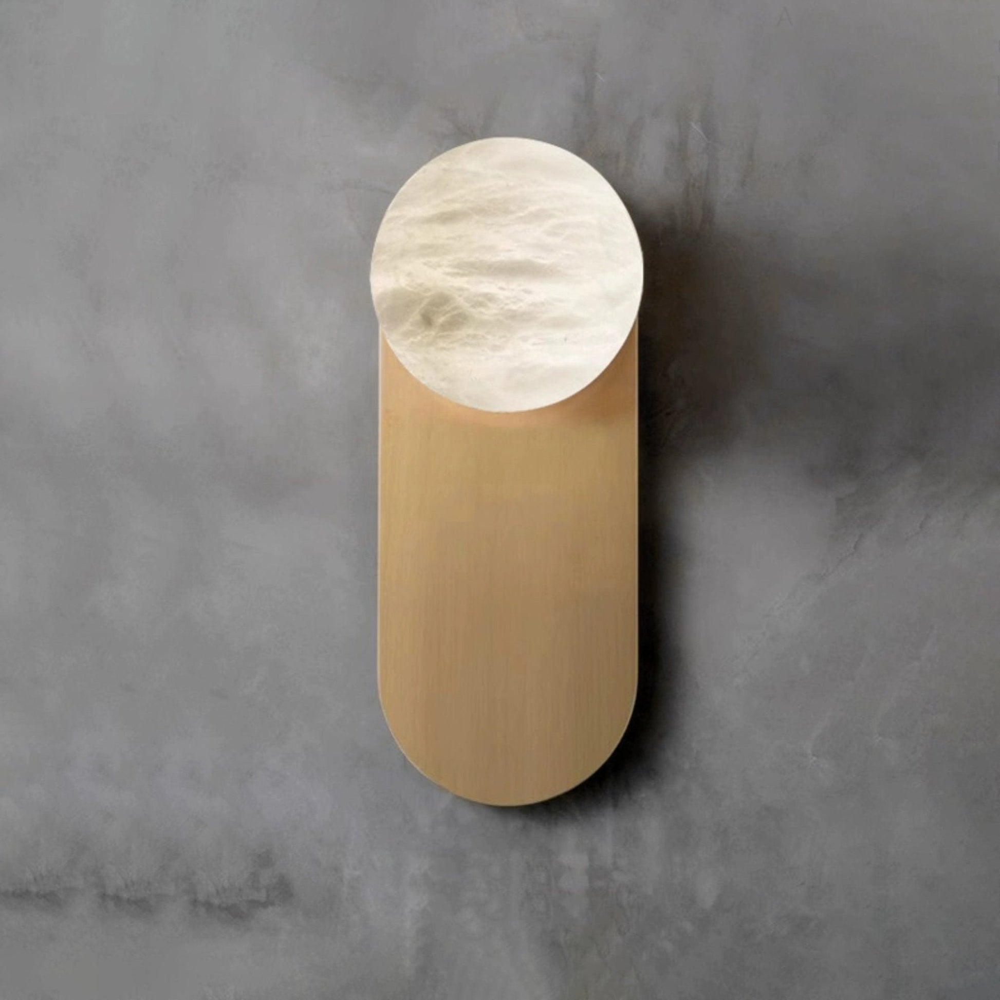 Adrion Modern Alabaster Metal Wall Lamp - Lamp Copper