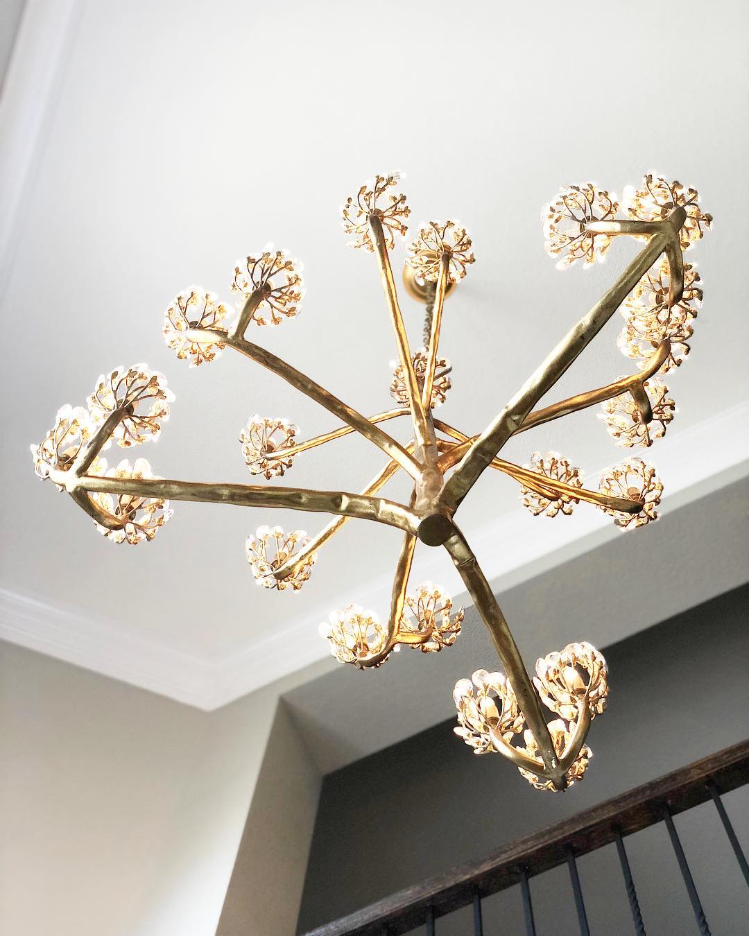 Agave Postmodern Luxury Americana Crystal Chandelier