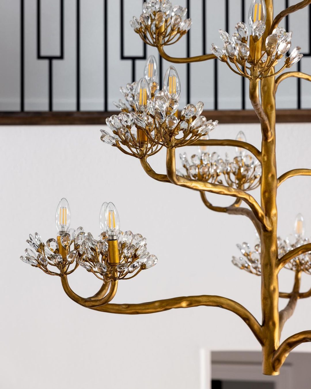 Agave Postmodern Luxury Americana Crystal Chandelier