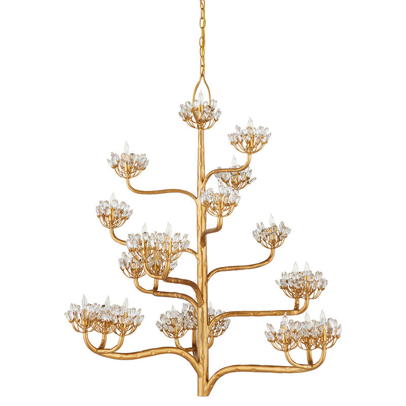 Agave Postmodern Luxury Americana Crystal Chandelier
