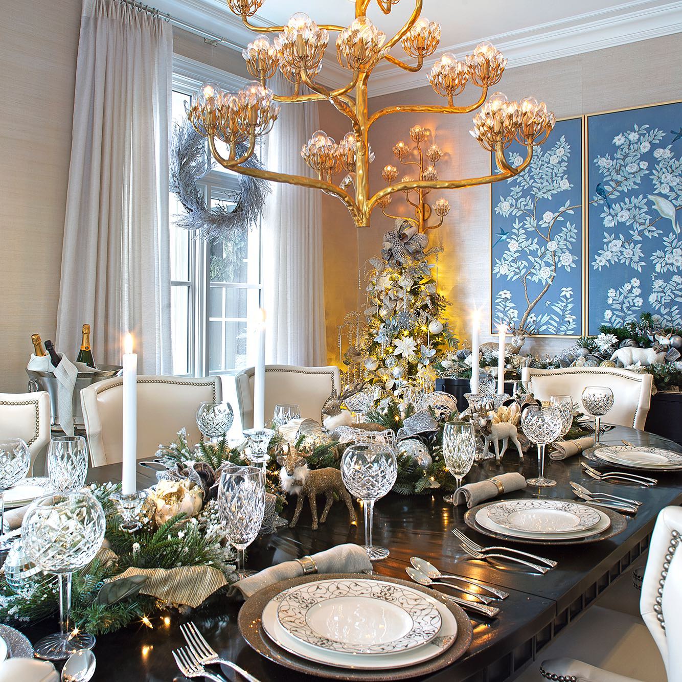 Agave Postmodern Luxury Americana Crystal Chandelier